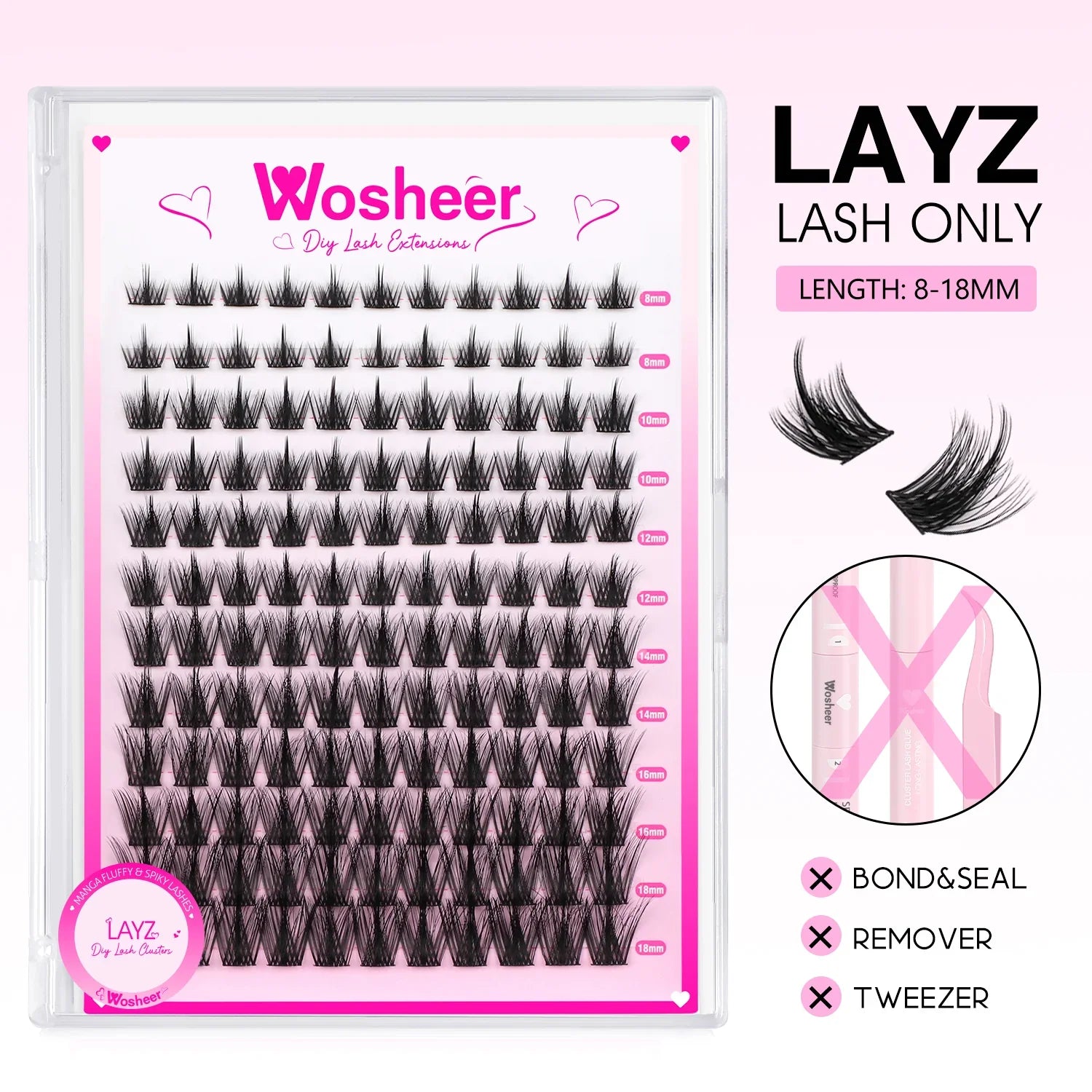 Lash Only Wholesale Bundle - WOSHEER