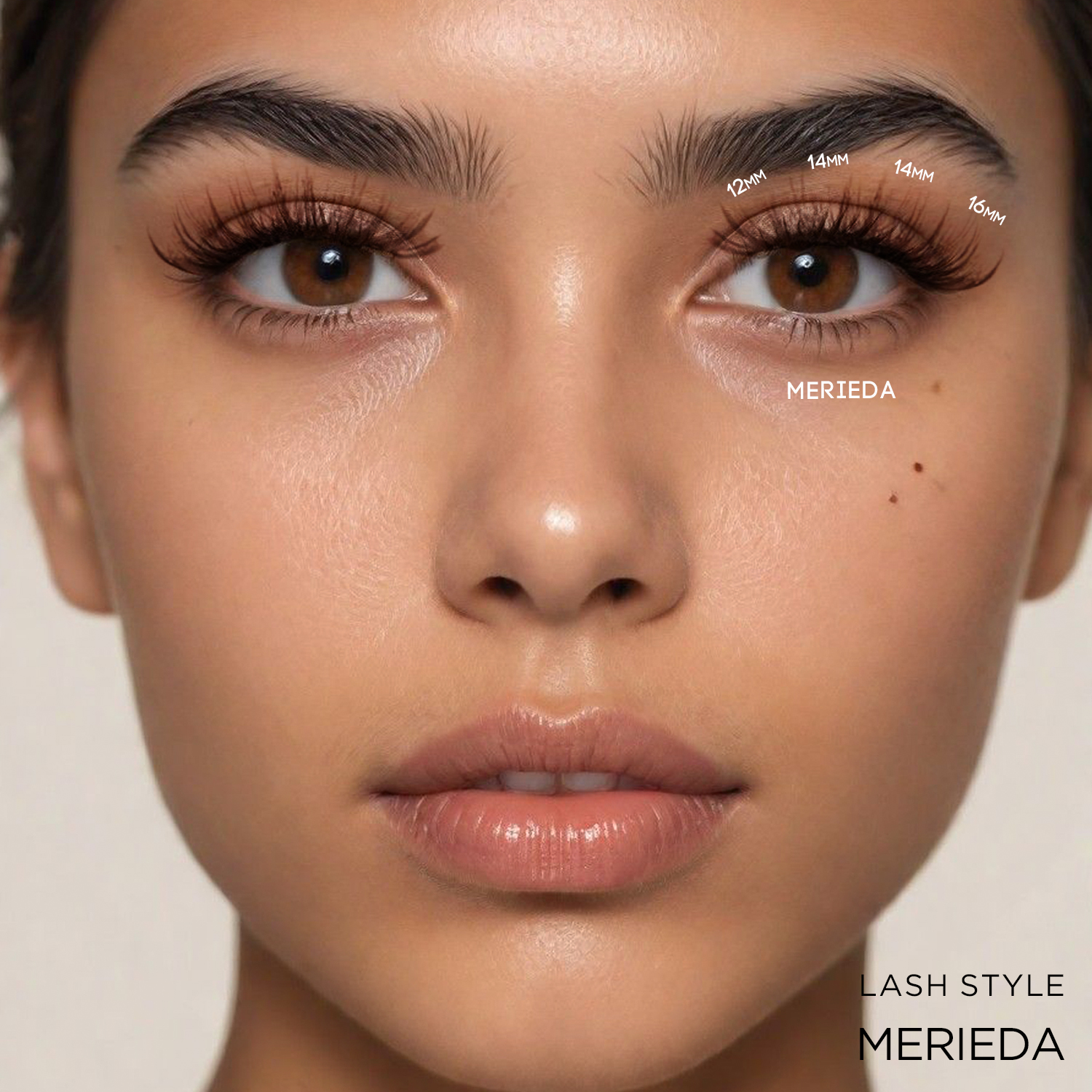 MERIEDA BROWN Lash Clusters