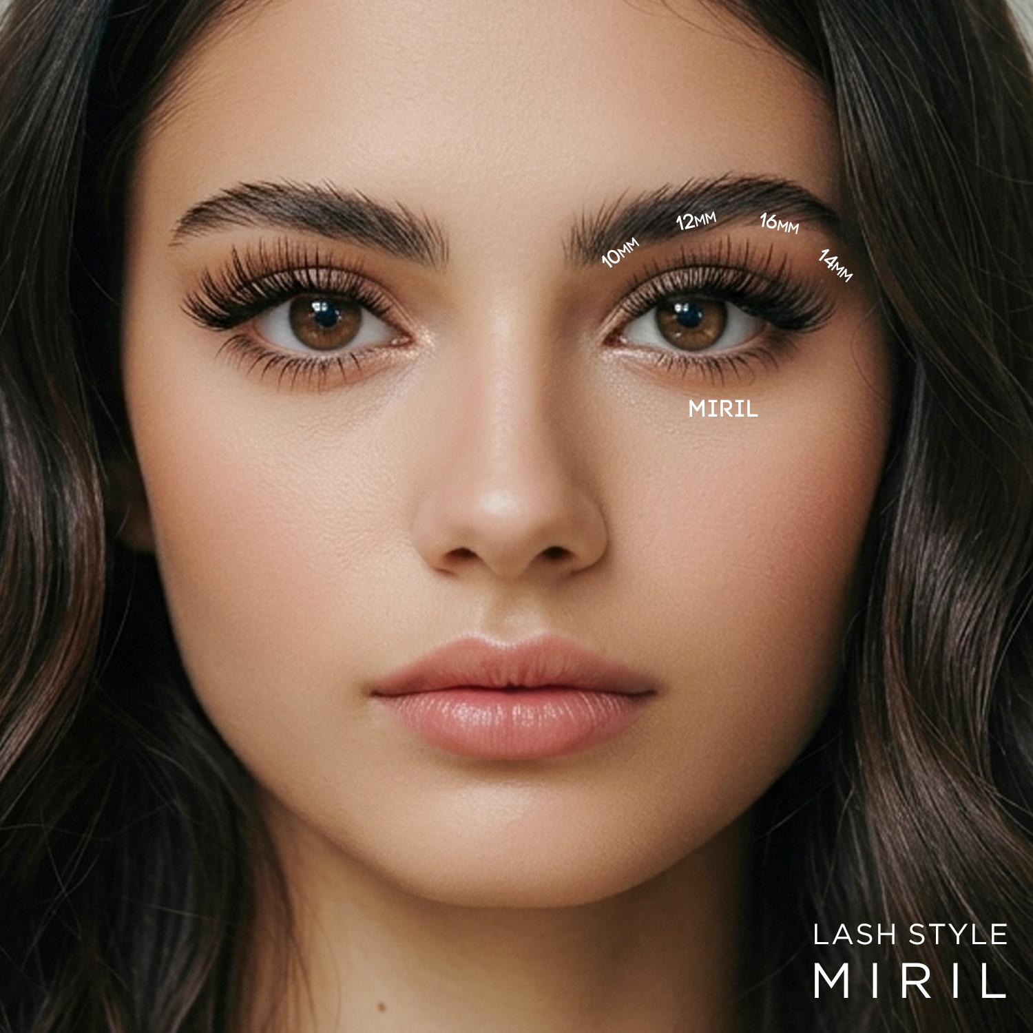 MIRIL Pre-glued Lash Clusters