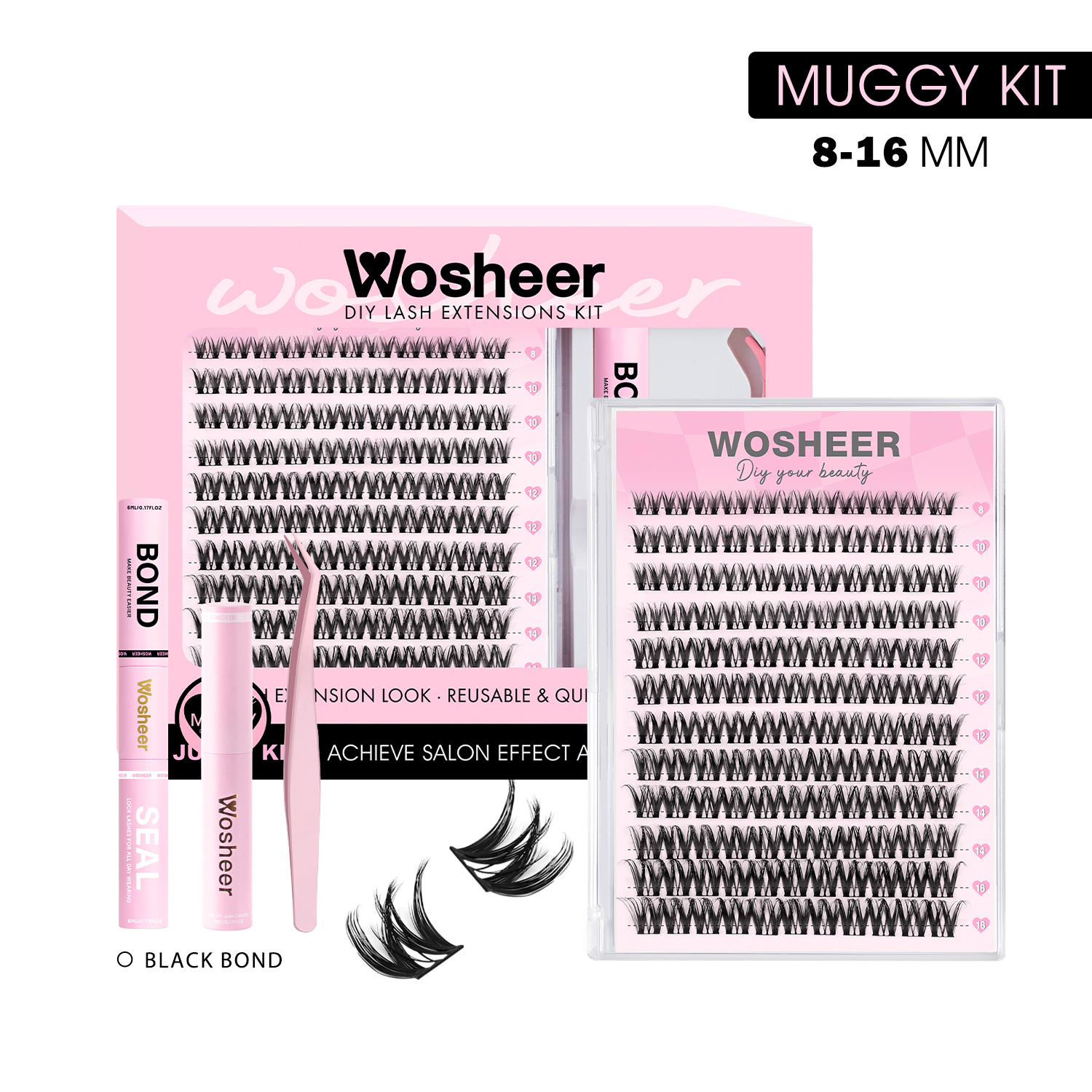 MUGGY  Wimpernbüschel