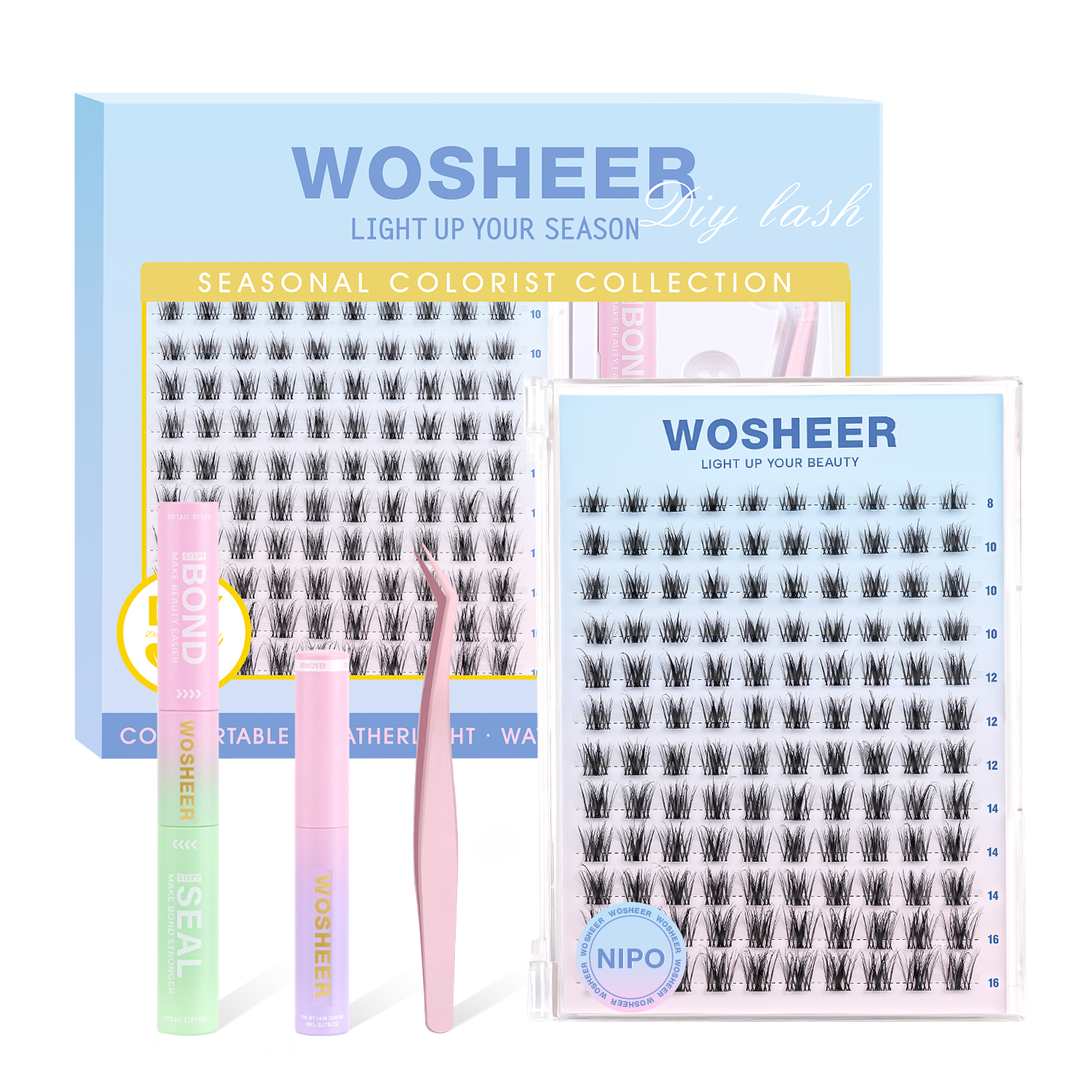 NIPO Lash Clusters