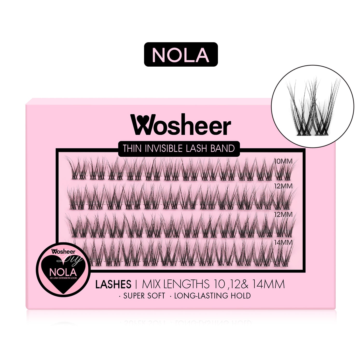NOLA Lash Clusters - WOSHEER