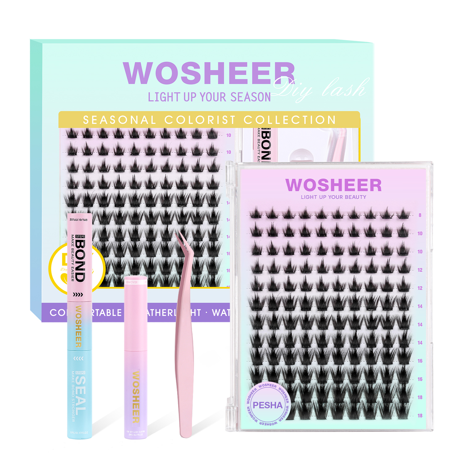 PESHA Lash Clusters