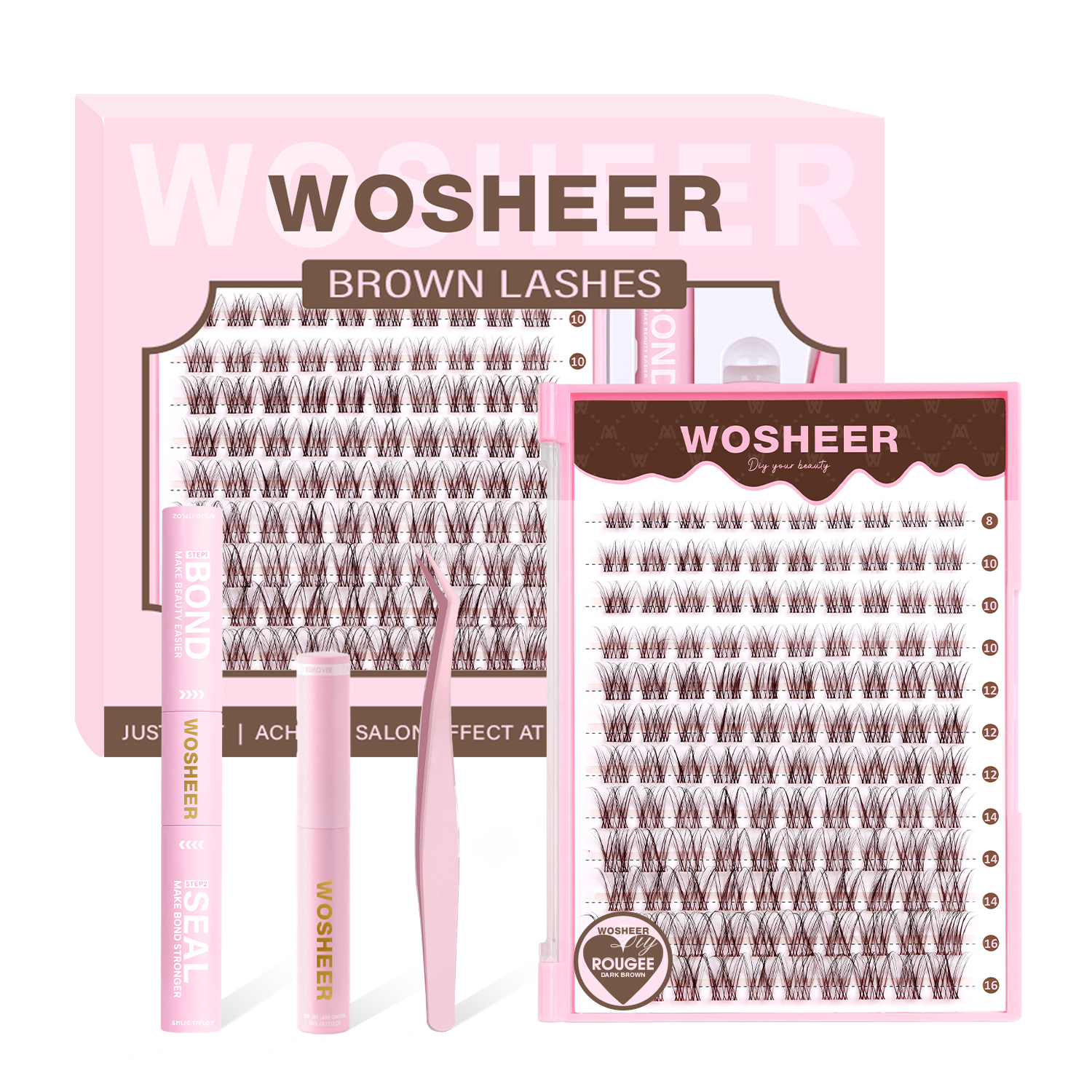 ROUGEE BROWN Lash Clusters