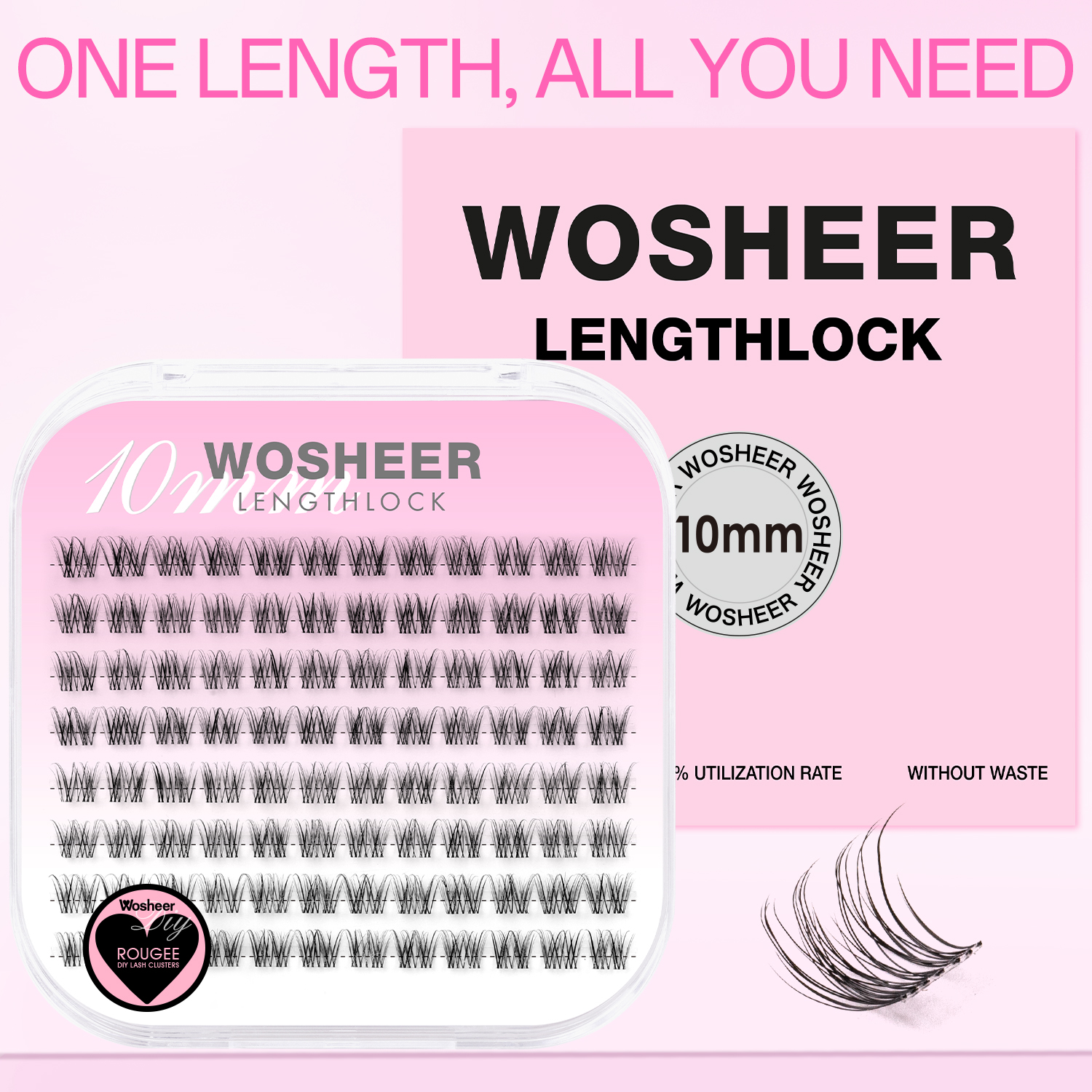 ROUGEE LENGTHLOCK LASH CLUSTERS