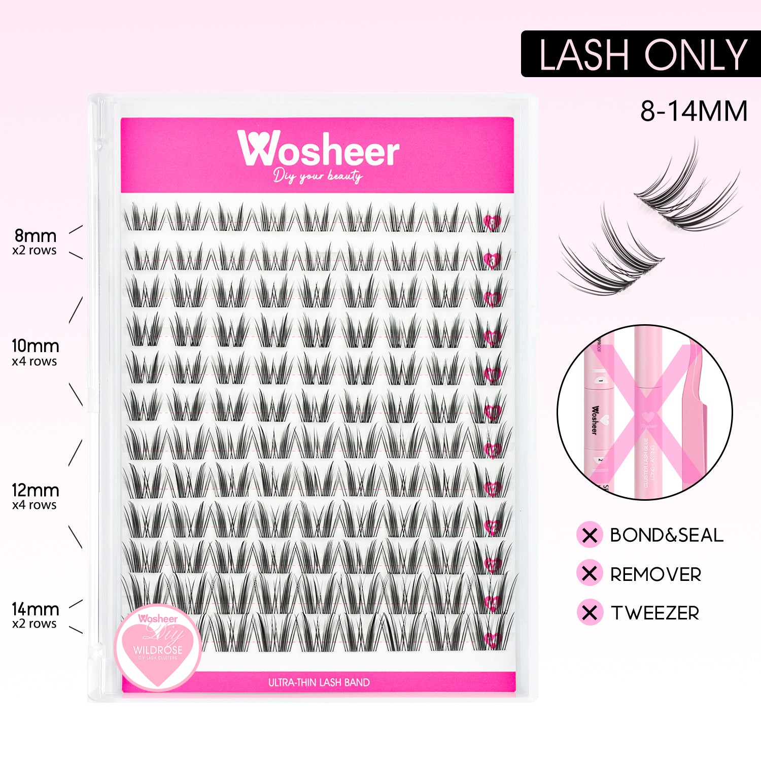 Lash Only Wholesale Bundle - WOSHEER