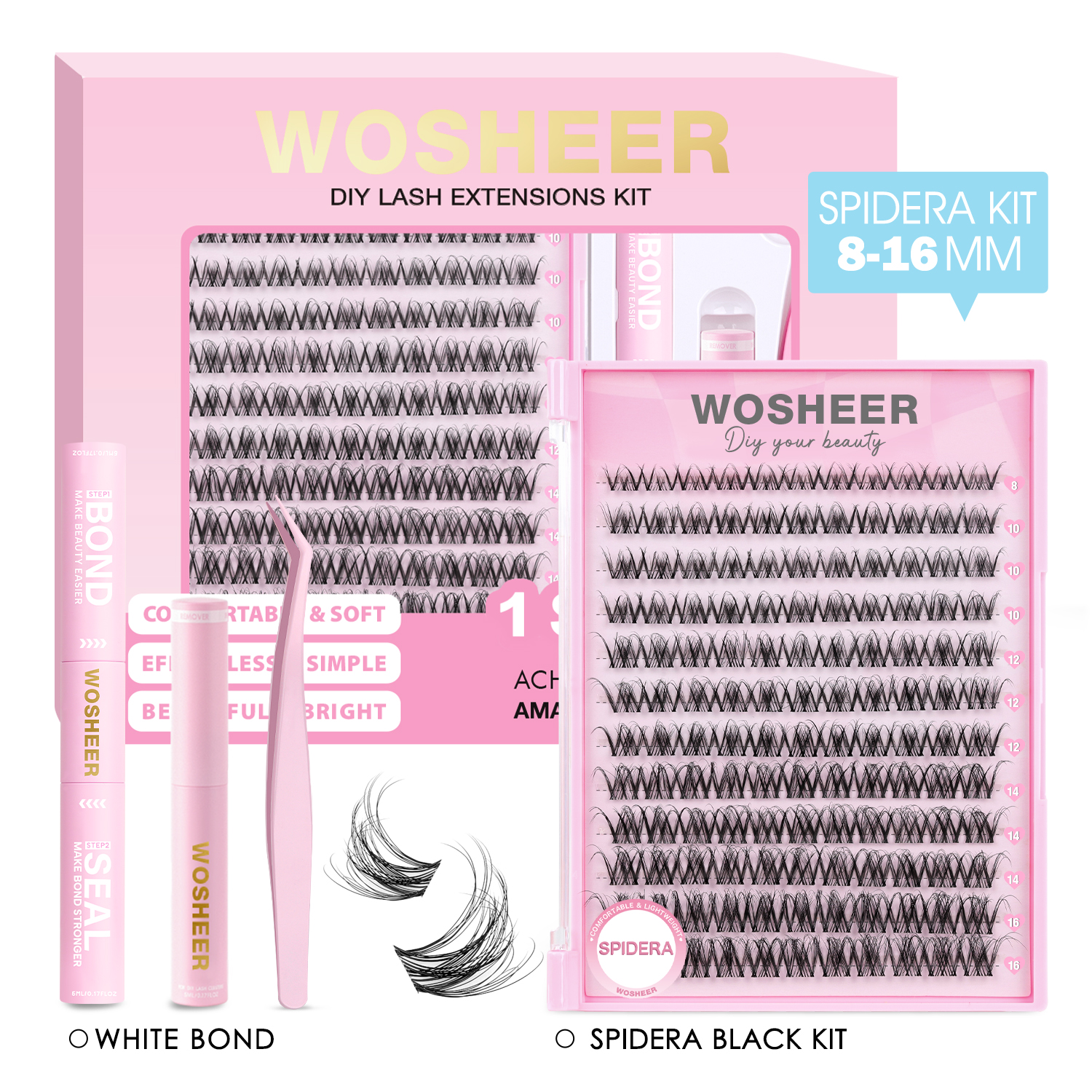 SPIDERA Lash Clusters