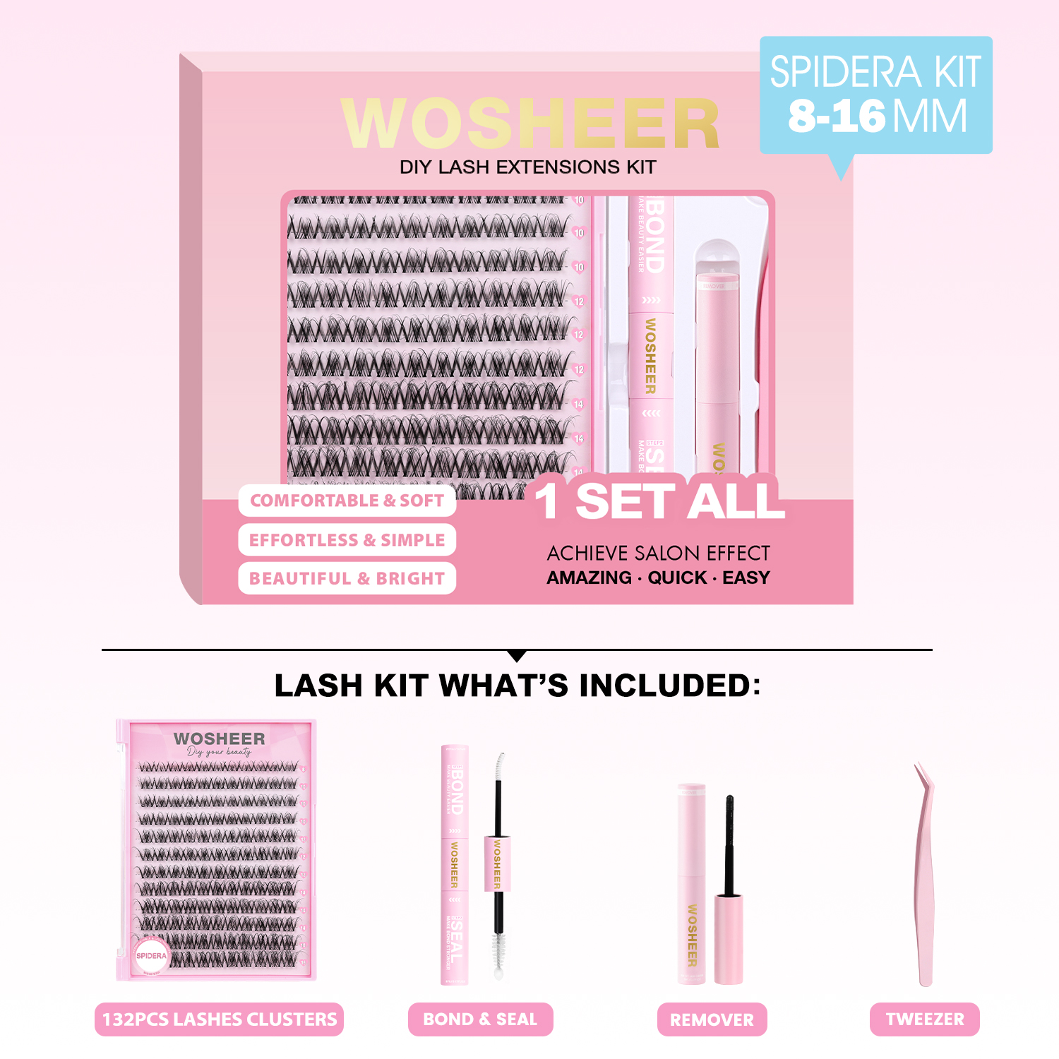 SPIDERA Lash Clusters