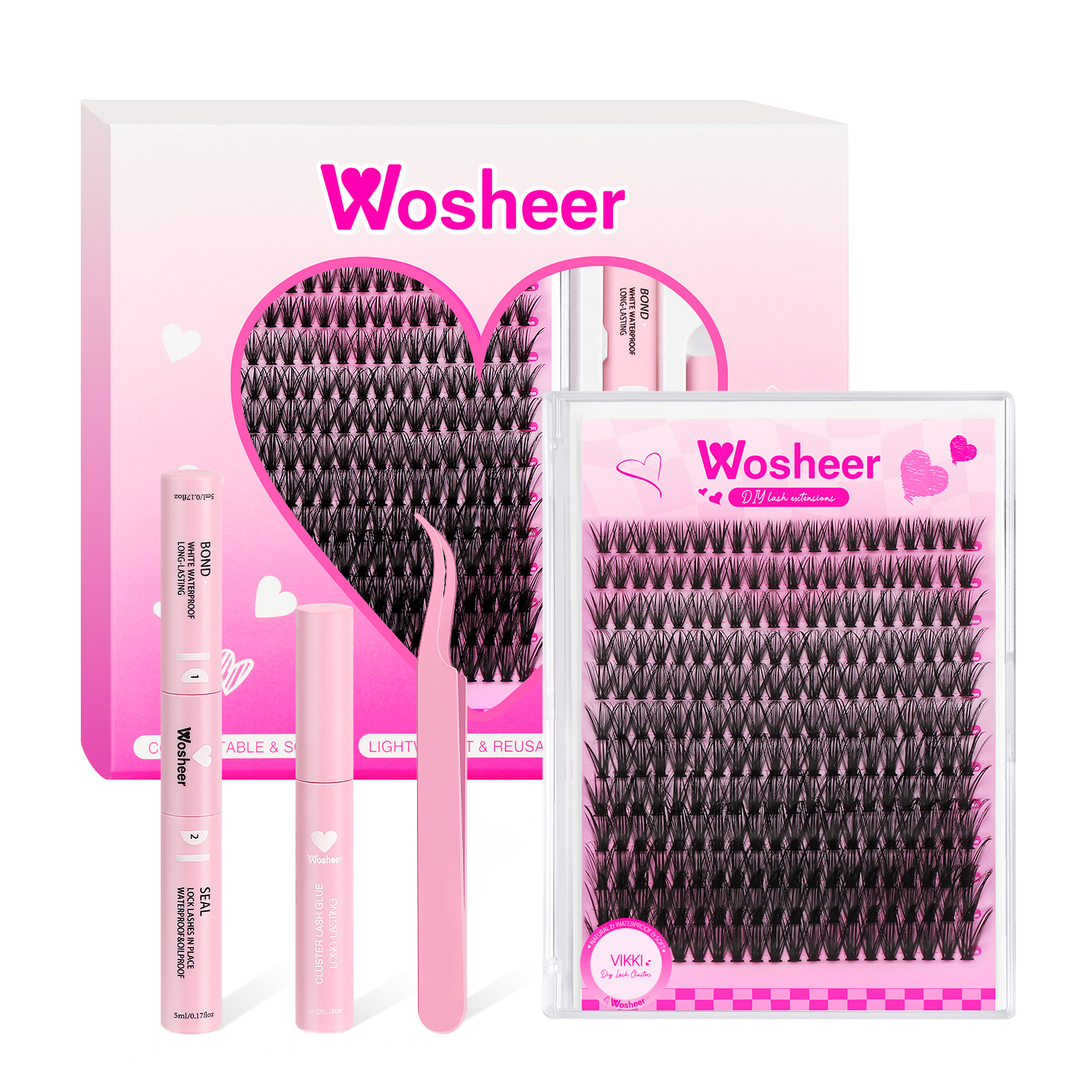 VIKKI Lash Clusters