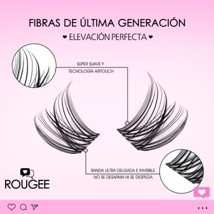 ROUGEE Lash Clusters - MX - WOSHEER