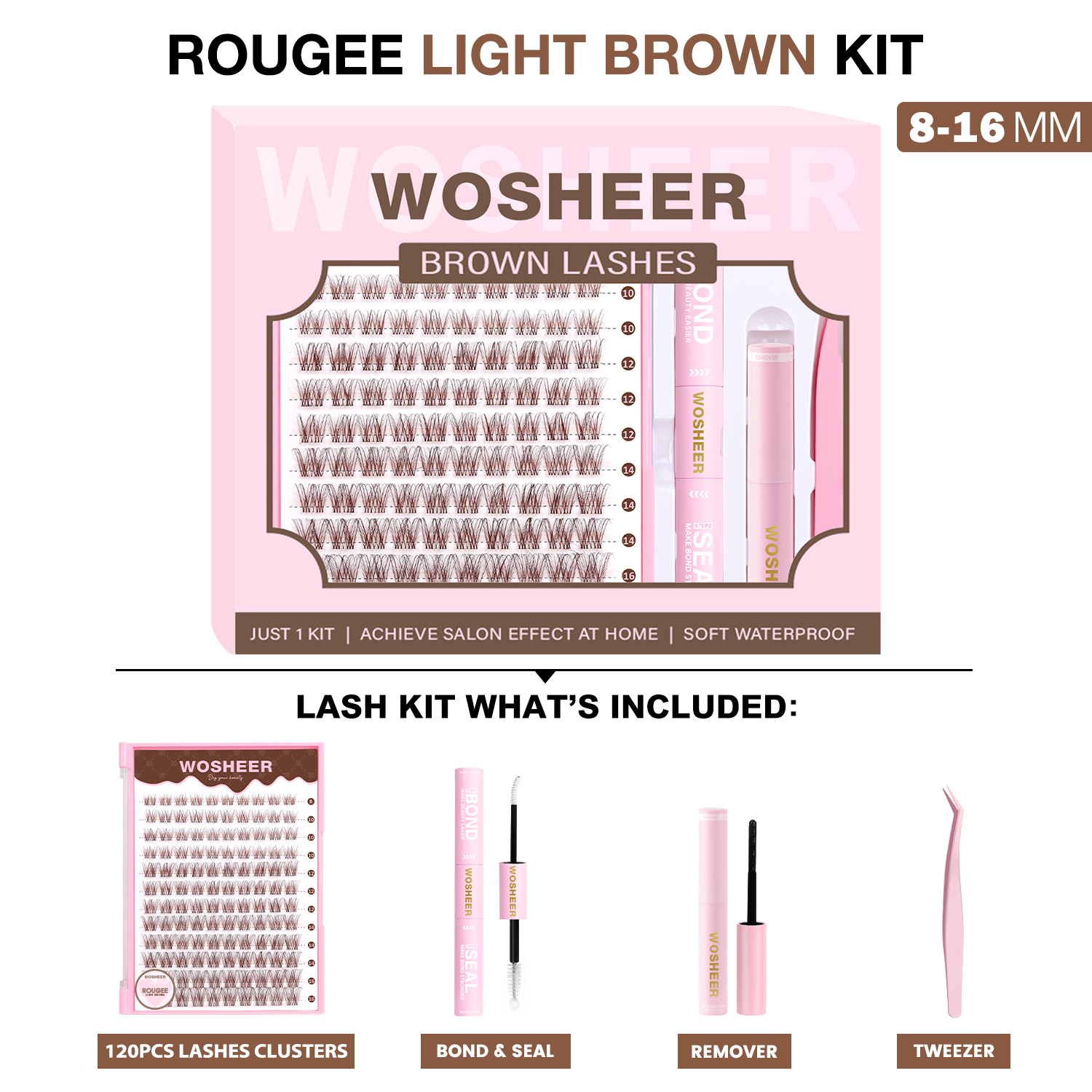 ROUGEE BROWN Lash Clusters