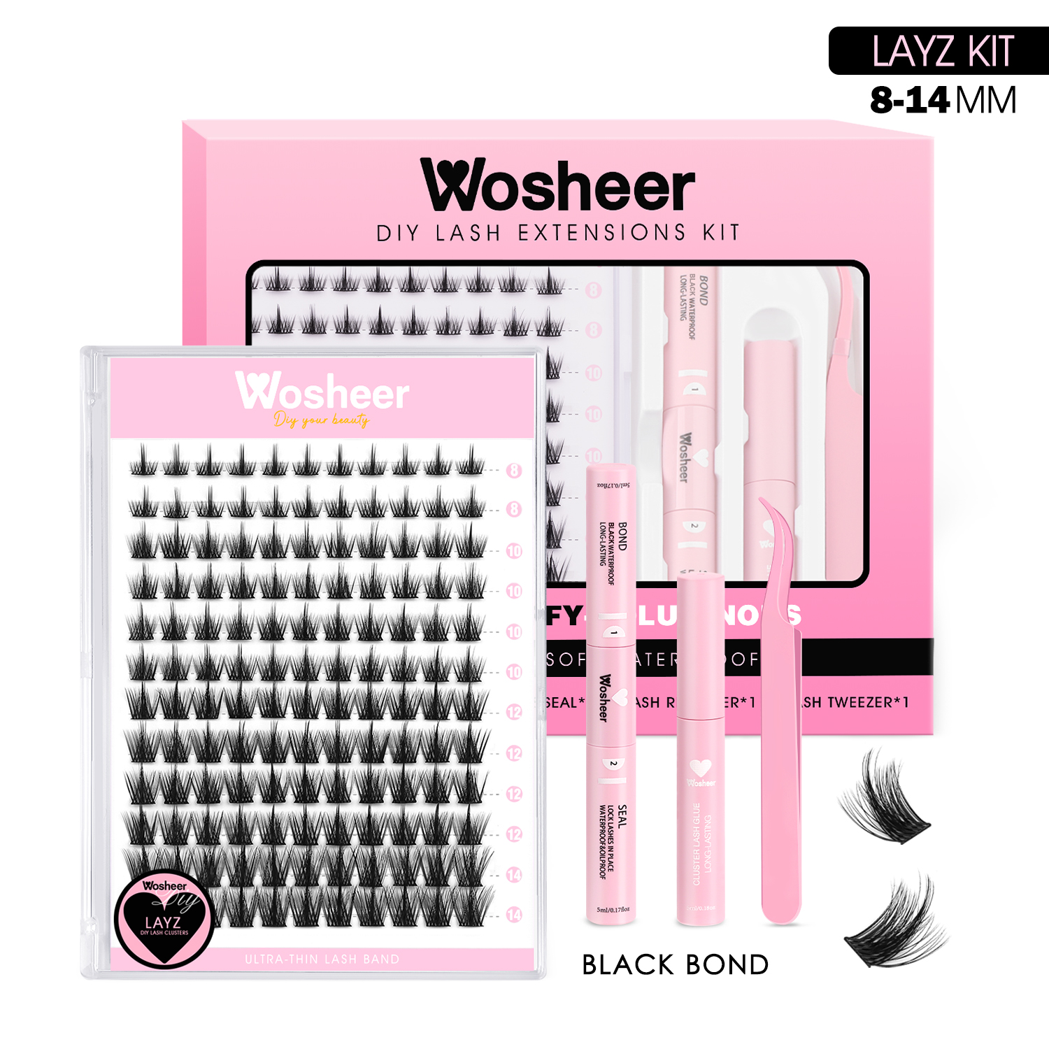 LAYZ Lash Clusters