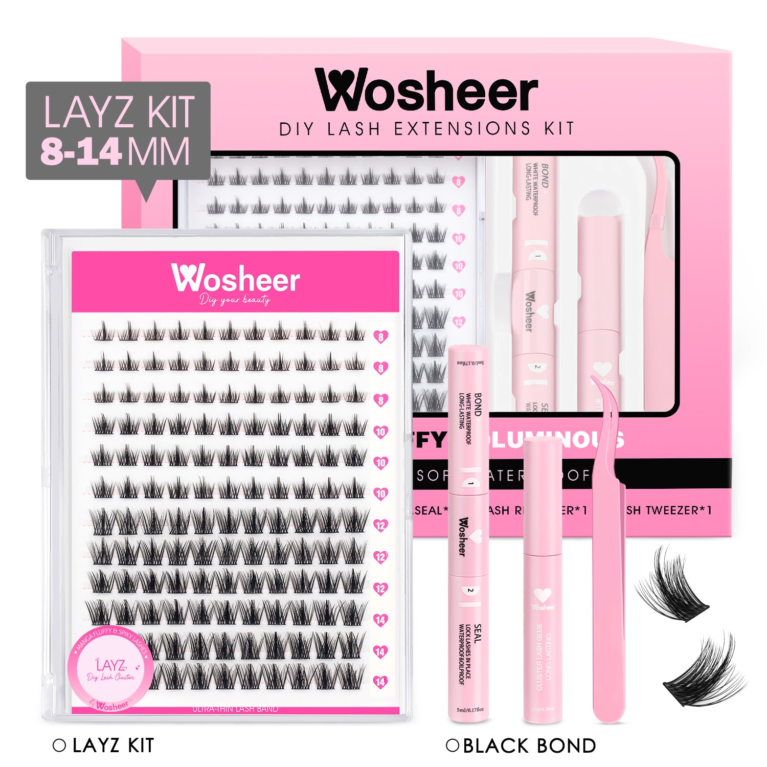 Lash Kit Wholesale Bundle - WOSHEER