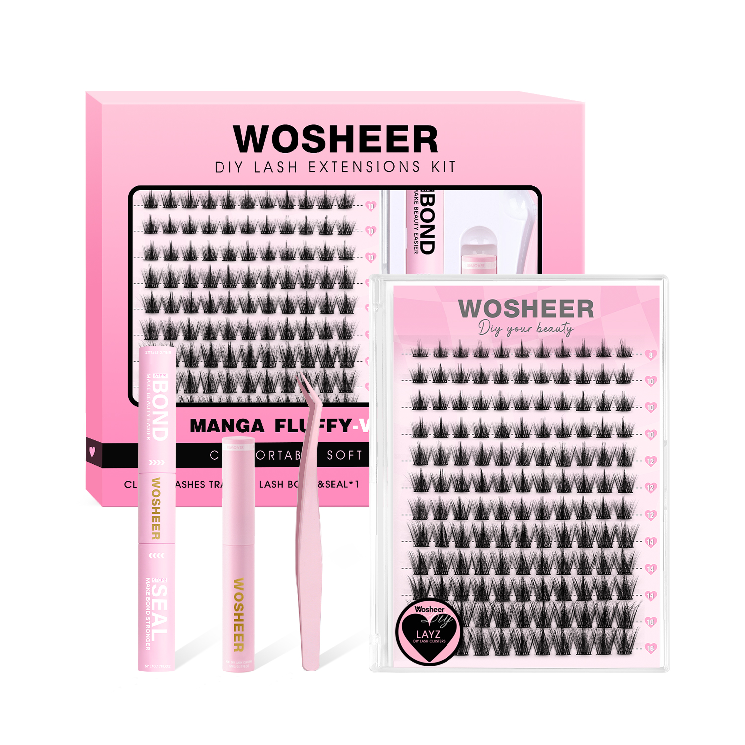 LAYZ Lash Clusters