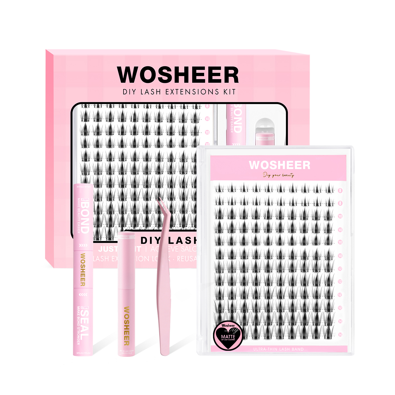 MANGA MATTE Lash Clusters