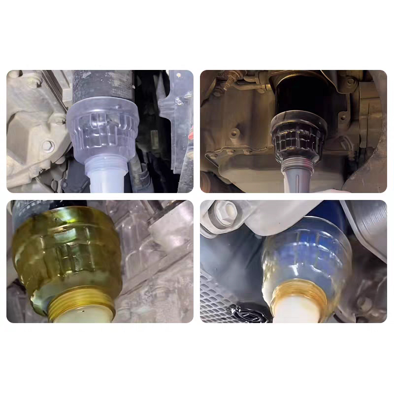 Multi-Function Oil Filter Wrench & Funnel - Heat-Resistant, Spill-Proof ABS Material, Non-Slip Grip, Oil Change Tool for Automotive Maintenance