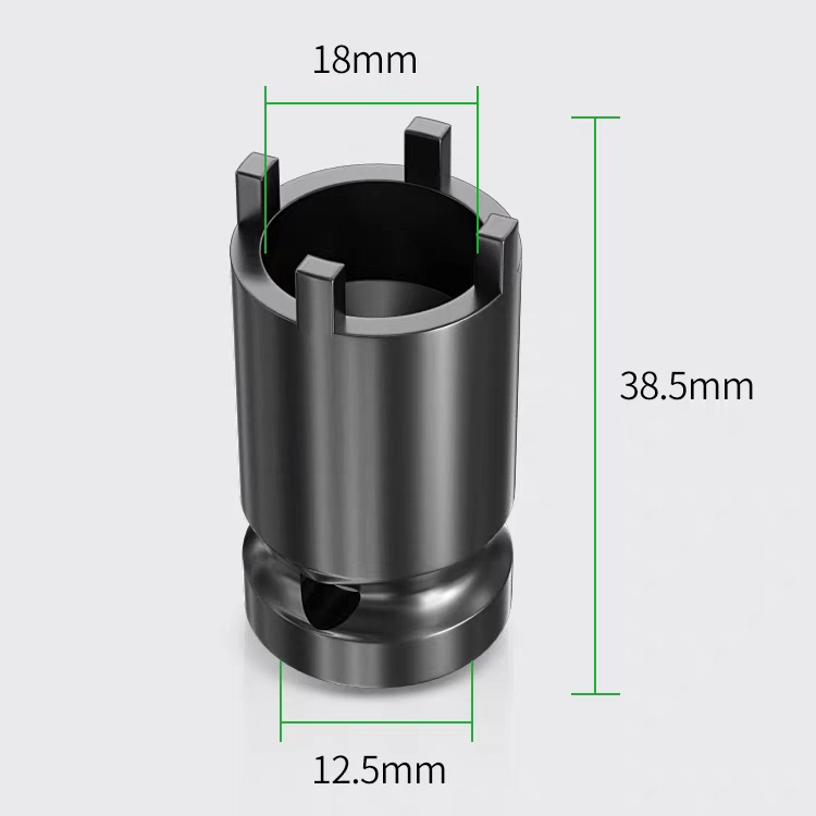 Upgraded 4-Claw Angle Grinder Socket Wrench | Industrial-Grade Chrome Molybdenum Steel Forging | 1/2-Inch Universal Drive