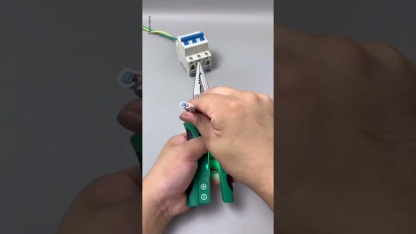 Professional Multifunctional Wire Stripping Pliers - Electrician Tool with Voltage Tester, Wire Cutter, Stripper & Crimper for Secure Electrical Work