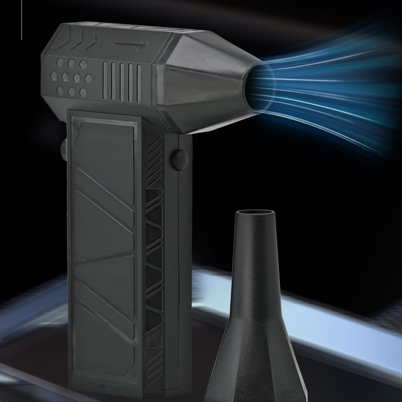 X6 Turbo Fan 140,000 RPM - 62m/s High Velocity Cordless Handheld Fan - 8000mAh for Dust Blowing, Drying, Cooling