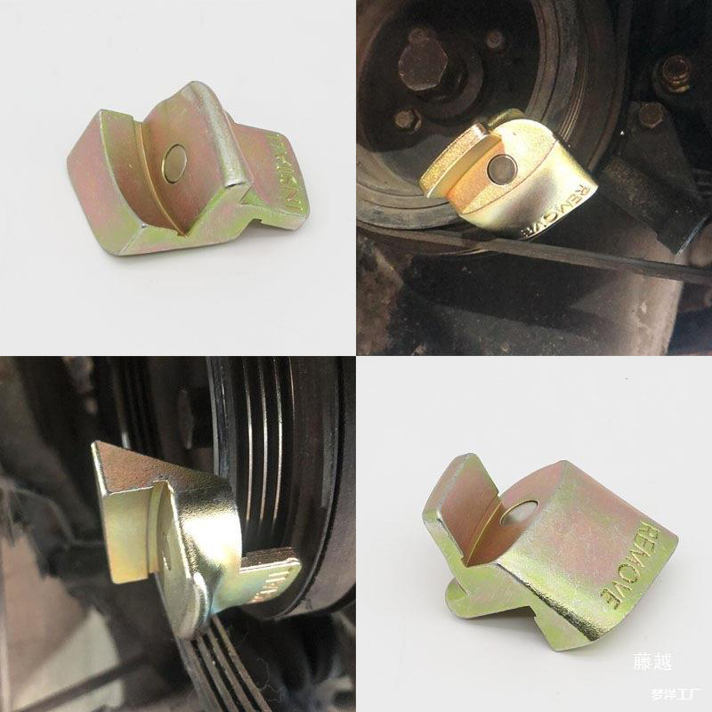 2-in-1 Magnetic Timing Belt Tool | Heavy-Duty Cast Steel Installation & Removal Kit for Serpentine & Accessory Belts