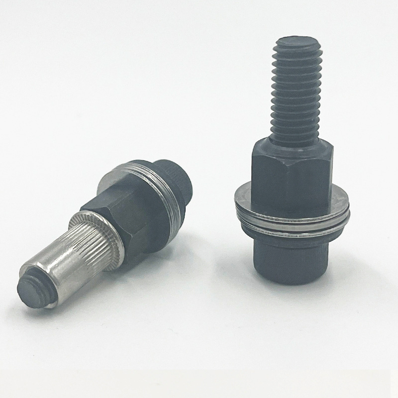 Hand Rivet Nut Tool Kit - Manual & Drill Powered - Complete Set with Free Rivet Nuts for M3 to M12 - Universal Fastener for Sheet Metal, Auto License Plate, Steel Studs