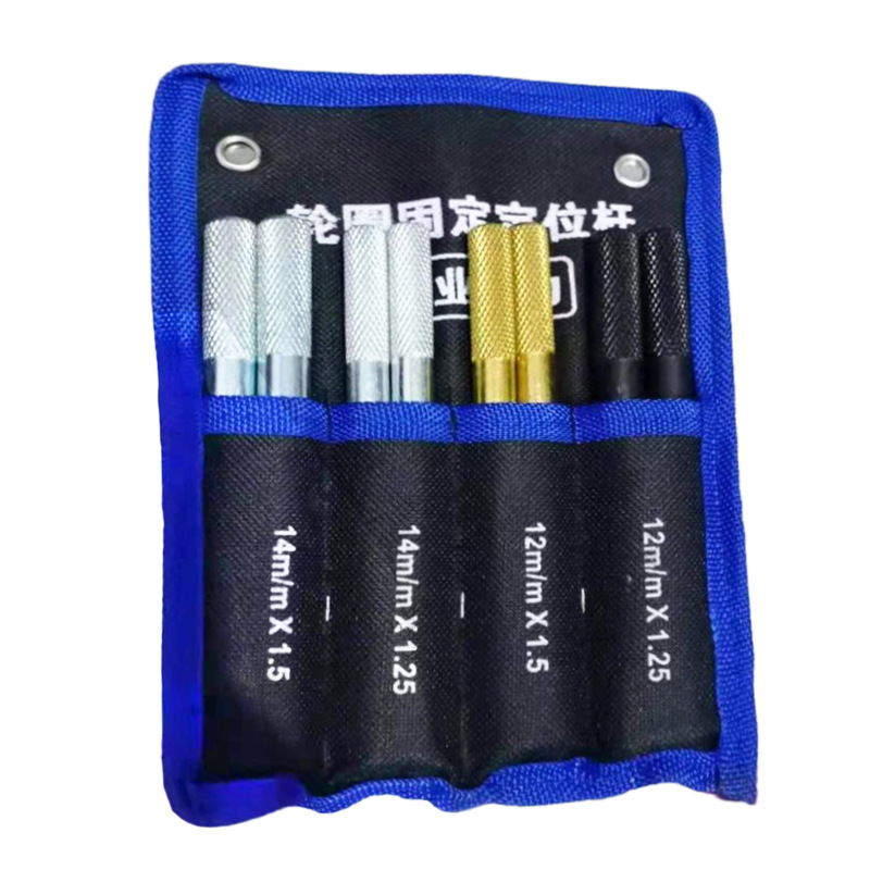 GTM Professional Wheel Hub Guide Pin Set - 8pc (10pc) | M12x1.25/M12x1.5/M14x1.25/M14x1.5 | Compatible with Mercedes-Benz, BMW, Audi, VW & More