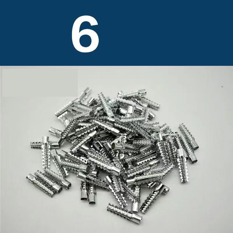 Lightweight Metal Expansion Anchors - Heavy Duty Self-Tapping Screws for Old Hole Repair, Zinc Plated