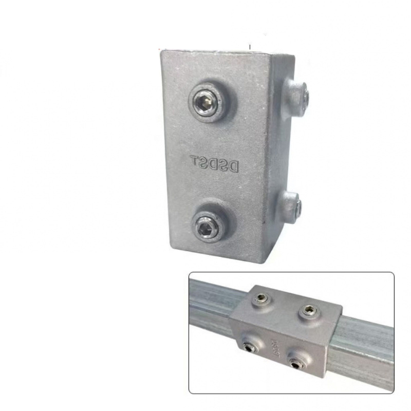 Heavy-Duty Welding-Free Aluminum Alloy Tube Connectors – Multi-Size Fittings for Shelving, Racks, Furniture & DIY Projects