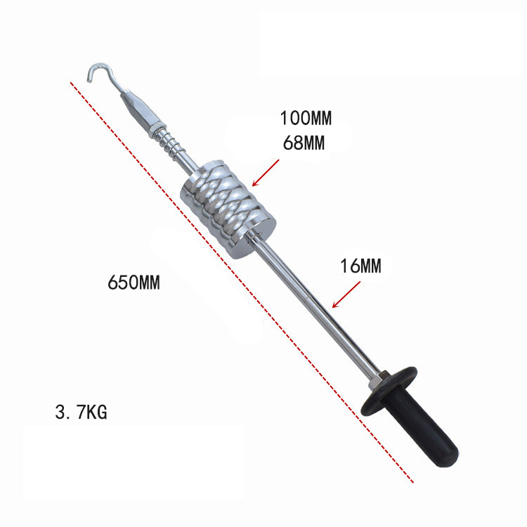 Heavy Duty One-Piece Forged Auto Body Pull Hammer Kit – Multi-Function Rust-Resistant Dent Puller & Repair Tool with Ergonomic Handle for Car Panel Beating