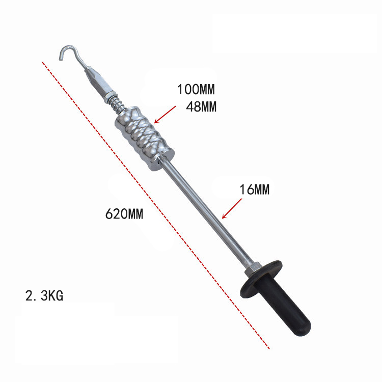 Heavy Duty One-Piece Forged Auto Body Pull Hammer Kit – Multi-Function Rust-Resistant Dent Puller & Repair Tool with Ergonomic Handle for Car Panel Beating