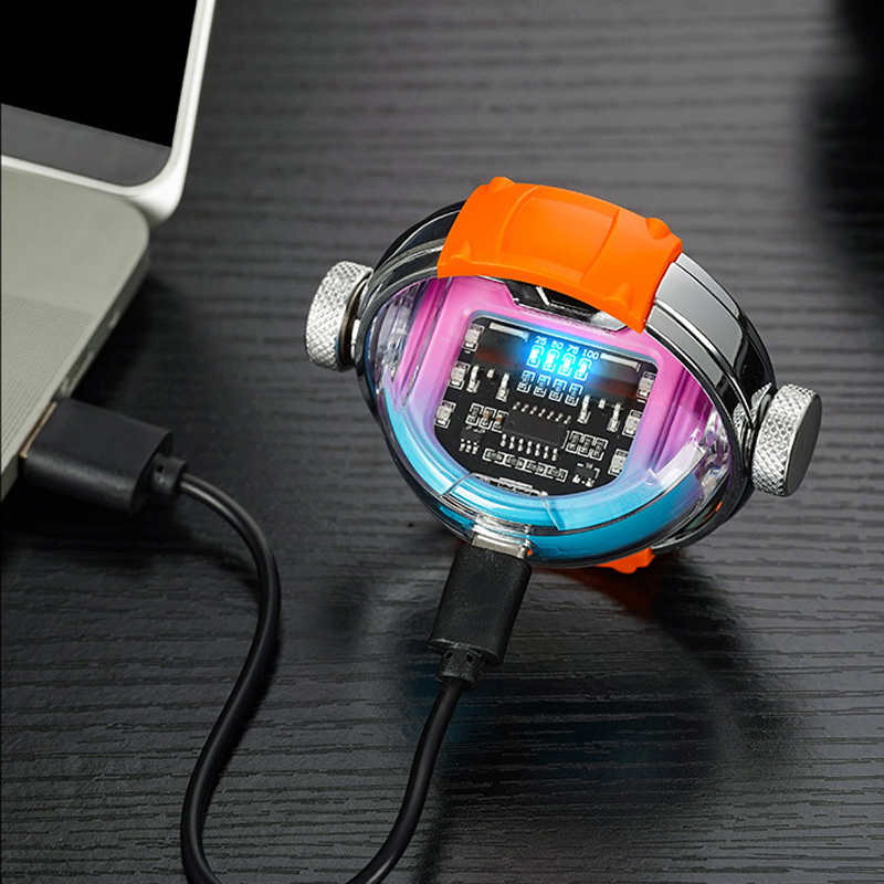 NexTorch Fusion: Windproof Arc Lighter, LED Flashlight, and Decompression Fidget Spinner