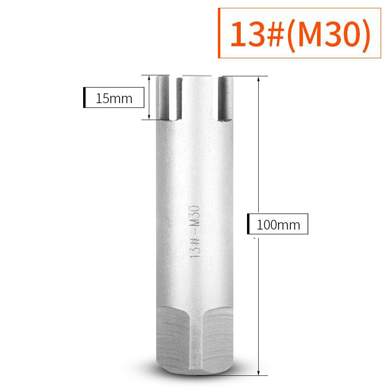 Alloy Steel Broken Tap Extractor - Reverse Spiral 3-Claw & 4-Claw Design | Universal for M3-M30 Taps | Easy Broken Tap Removal Tool