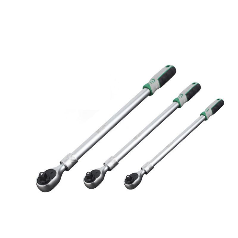 72-Tooth Extendable Ratchet Wrench - High Leverage, Quick-Release, Professional Automotive Tool Set | Heavy-Duty Chrome Vanadium Steel