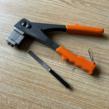 20-Second Bridge Aluminum Door & Window Notching Tool | Portable Grooving Kit with Flat File | Ideal for Inward Swing & Tilt Turn Conversion