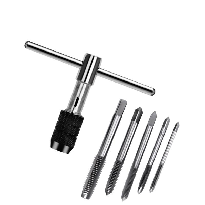 9Cr18 Bearing Steel Tap and Die Set - Non-Slip Design, Secure Locking, Effortless Threading