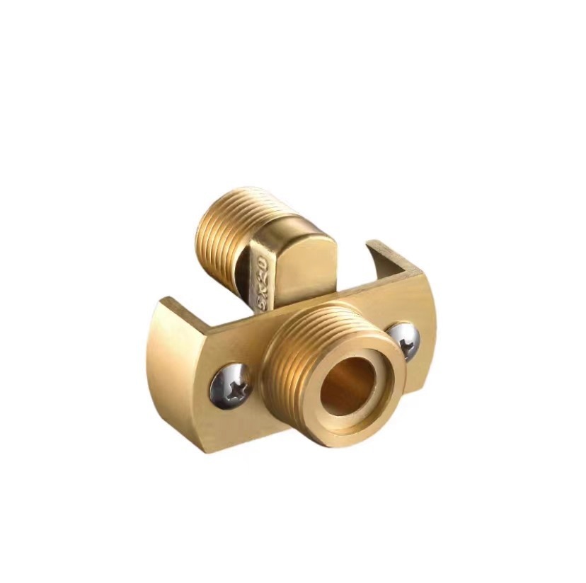 Universal 40° Adjustable Shower Elbow Connector - Heavy-Duty Brass Angle Correction Fitting for 150mm Faucet & Shower Head Installation