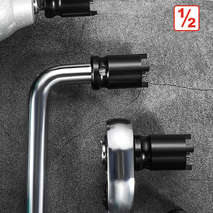 Upgraded 4-Claw Angle Grinder Socket Wrench | Industrial-Grade Chrome Molybdenum Steel Forging | 1/2-Inch Universal Drive