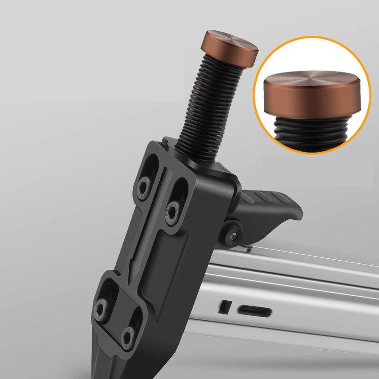 Upgraded Manual Nail Gun - Semi-Automatic for Concrete/Brick Walls, Tungsten Steel Firing Pin, One-Button Reset, Alloy Construction for Professional & DIY Use