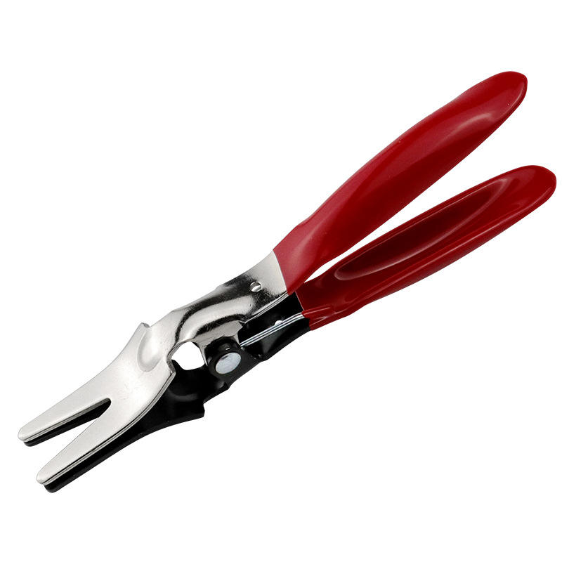 Fuel Line Hose Disconnect Pliers - Quick Release Water, Oil, Gas Pipe Separator Tool - 195mm High Leverage Automotive Repair & Maintenance Clamp Wrench