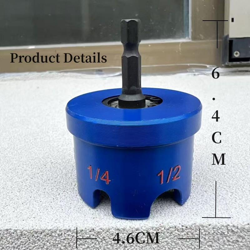 3-in-1 Magic Socket: The Ultimate Electric Drill Bit for Spinning Nuts onto Long Threaded Rods Effortlessly!