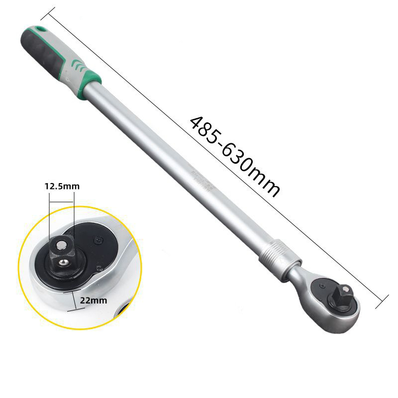 72-Tooth Extendable Ratchet Wrench - High Leverage, Quick-Release, Professional Automotive Tool Set | Heavy-Duty Chrome Vanadium Steel