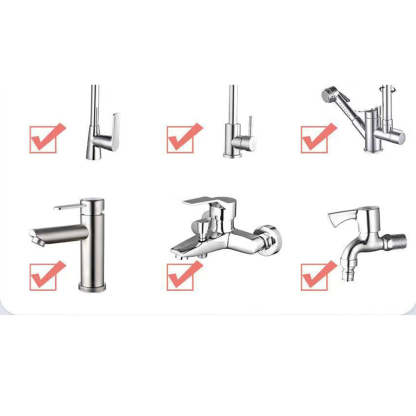 Silicone Sealing Gasket Repair Kit for Plumbing Leaks – 4-Piece & 6-Piece Washers & O-Rings – High/Low Temperature Resistant, Eco-Friendly, Non-Toxic – Complete Bathroom & Kitchen Faucet Leak Repair Set