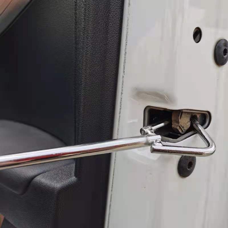 Car Hood Strut Support Rod, 31-72cm Adjustable Telescopic Prop Rod for Engine Hood, Doors & Trunk, Anti-Slip Hook Tool for Vehicle Maintenance