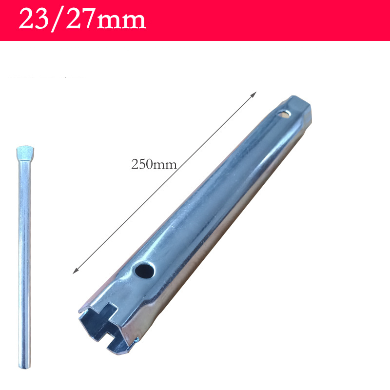 Professional-Grade Hollow Core Socket Wrench Set – Carbon Steel Zinc Plated for Plumbing, Appliance, Auto & Bike Repair (Includes Leverage Bar)