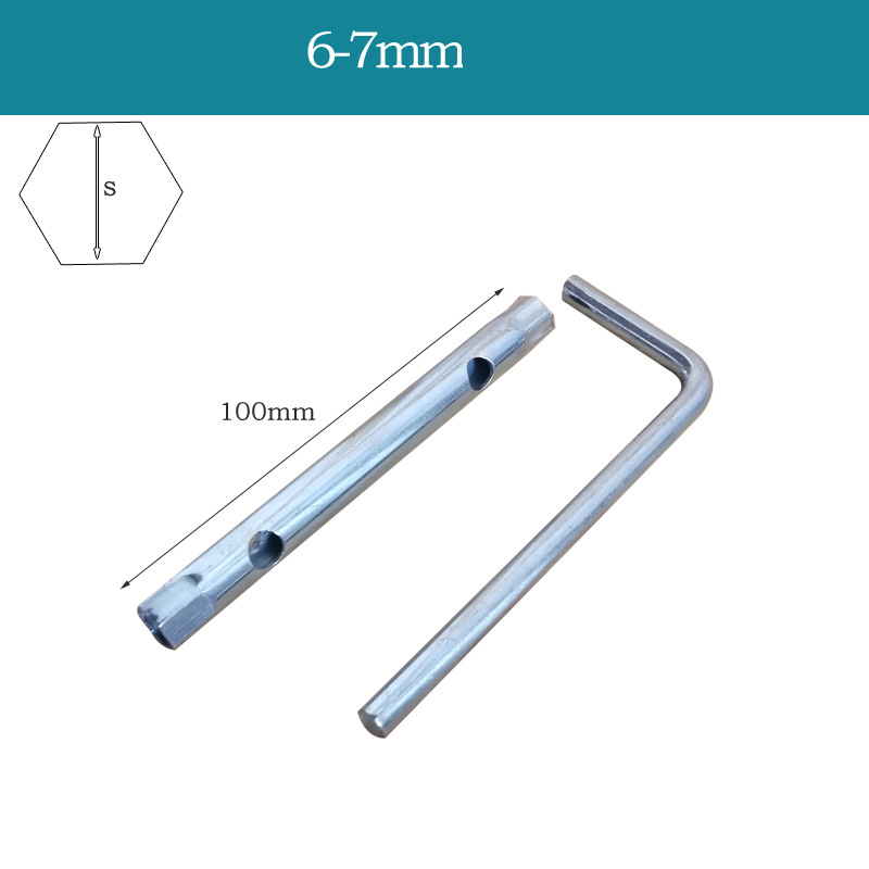 Professional-Grade Hollow Core Socket Wrench Set – Carbon Steel Zinc Plated for Plumbing, Appliance, Auto & Bike Repair (Includes Leverage Bar)