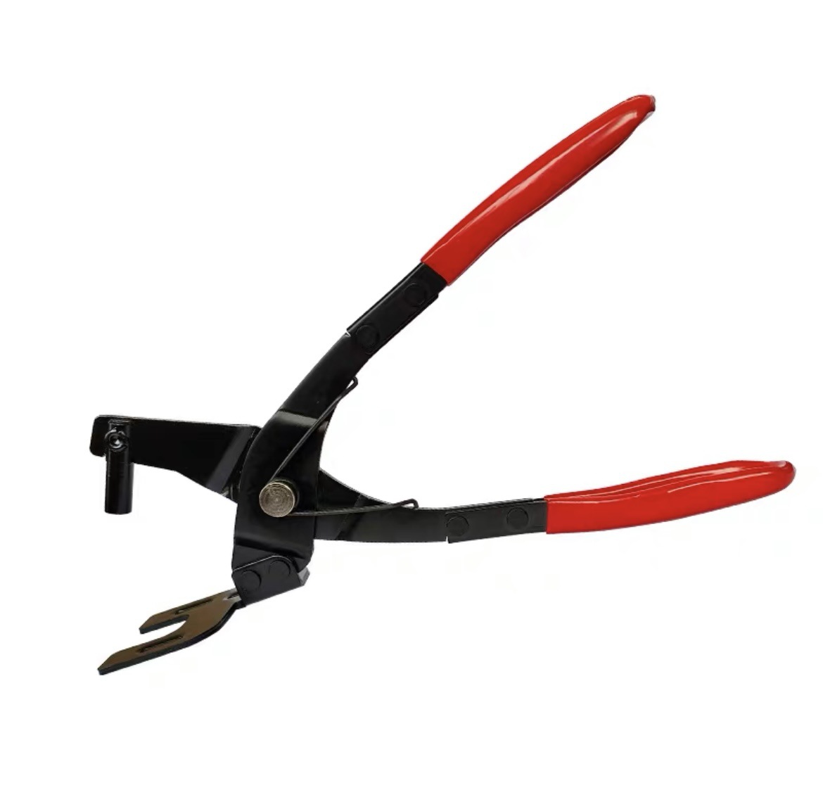 Exhaust Pipe Rubber Mount Removal Pliers - Spring-Loaded Design with Chrome Vanadium Steel & Non-Slip Handle - Effortless Exhaust Hanger and Clamp Tool for Automotive Repair