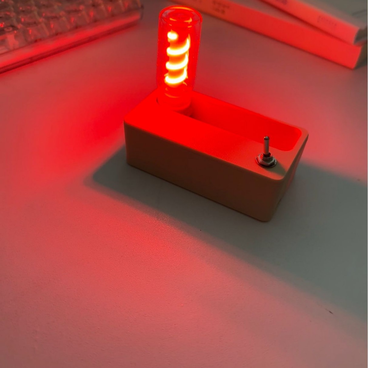 Creative Magnetic Night Light - Versatile Desk Decor, Bedroom Ambient Lighting, and Outdoor Camping Companion with Stress-Relief Feature