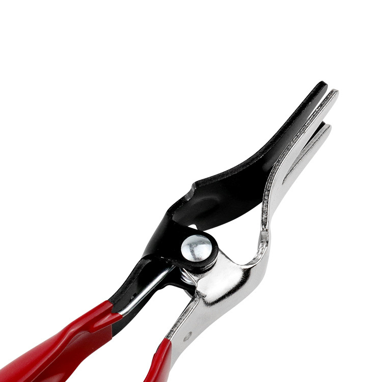 Fuel Line Hose Disconnect Pliers - Quick Release Water, Oil, Gas Pipe Separator Tool - 195mm High Leverage Automotive Repair & Maintenance Clamp Wrench