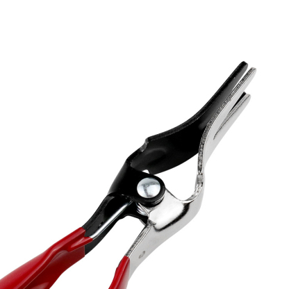 Fuel Line Hose Disconnect Pliers - Quick Release Water, Oil, Gas Pipe Separator Tool - 195mm High Leverage Automotive Repair & Maintenance Clamp Wrench