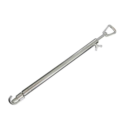 Car Hood Strut Support Rod, 31-72cm Adjustable Telescopic Prop Rod for Engine Hood, Doors & Trunk, Anti-Slip Hook Tool for Vehicle Maintenance